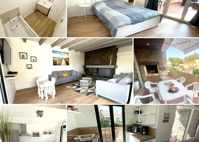 L'Artmonie - Climatise - Jardin - Centre-Ville - Plage