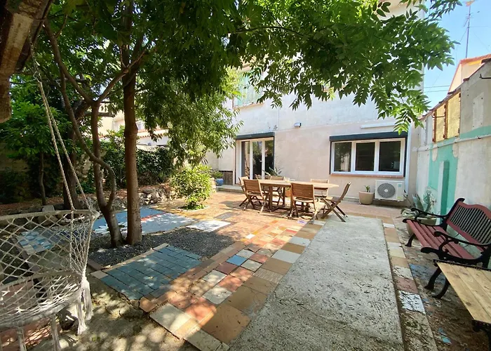 La Villa Au Palmier - 10Ch, 2Sdb, Toit Terrasse